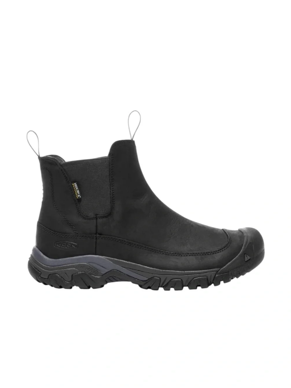 KEEN MEN'S ANCHORAGE III WINTER BOOT STEEL GREY/BLACK Size 11.5